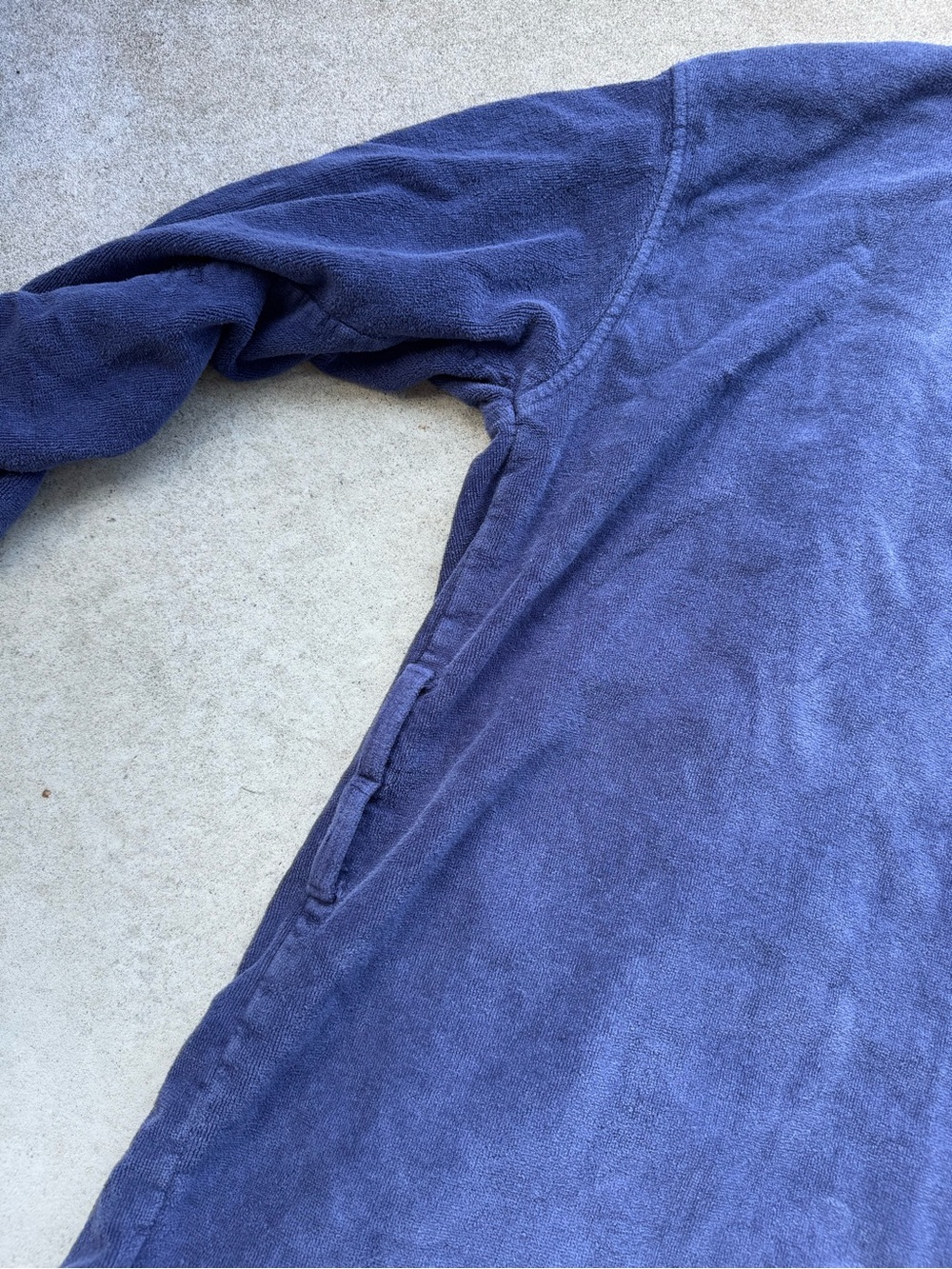 Polo by Ralph Lauren Navy Terry Robe-Style Sweatpants - Picture 6 of 7